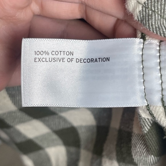 Duluth Trading co. | The Free Swingin’ Flannel Green Check - Picture 5 of 5